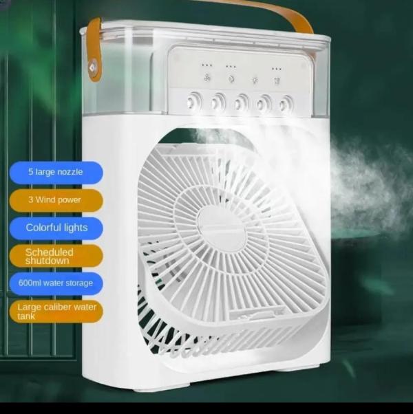 USB Cooling Fan with LED & Mist